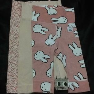 3 H&M Baby Leggings size 1-2M & 2-4M